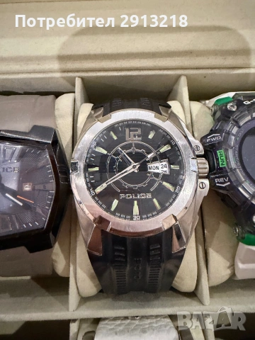 Tissot, Vostok, Police, Diesel, Casio G-shock, Edifice, Bomberg, Emporio Armani, снимка 12 - Мъжки - 54232906