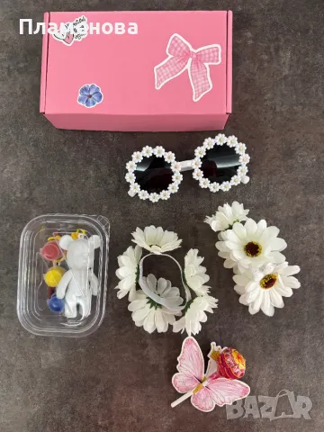 Подаръчни комплекти за момиче , снимка 10 - Шноли, диадеми, ленти - 50231387