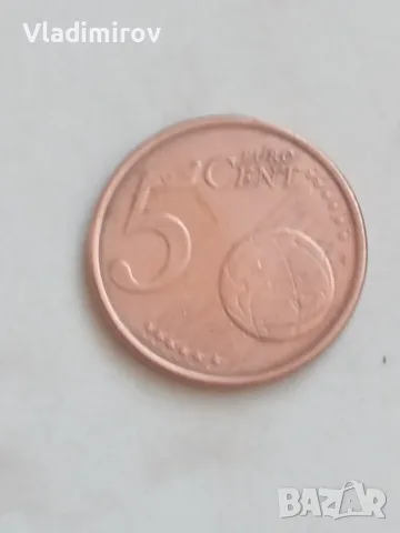 5 евроцента Кипър 2005г, снимка 2 - Нумизматика и бонистика - 55974258