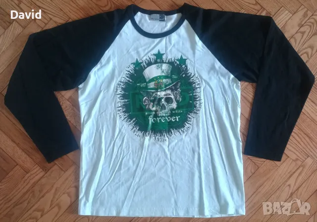 Ултрас фланелка с дълъг ръкав на Рапид Виена