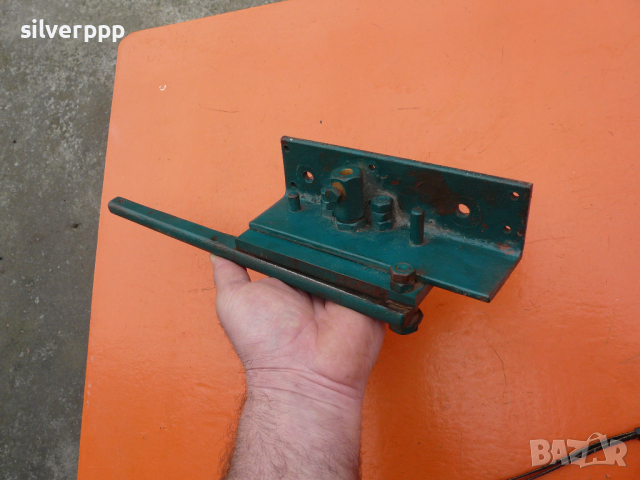 Стара българска малка гилотина за ламарина , снимка 4 - Други инструменти - 44603012