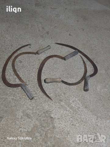 5 броя сърпове. Разгледайте и останалите ми обяви. , снимка 6 - Ножове - 53056976