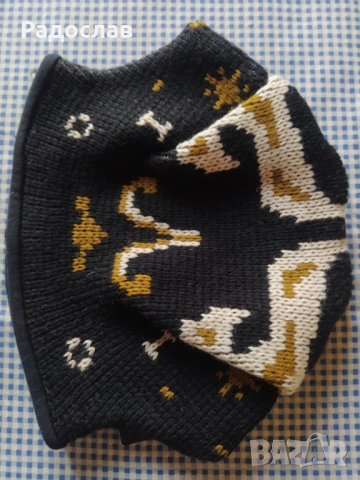 дизайнерска зимна шапка Emma France, снимка 4 - Шапки - 52686069