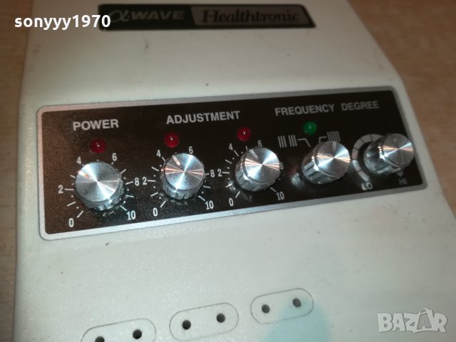 ALFA-WAVE HEALTHTRONIC-MUSCLE STIMULATOR-FRANCE, снимка 8 - Медицинска апаратура - 30218695