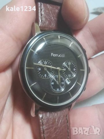 Мъжки часовник. Ferrucci. Кварцов часовник. Vintage watch. Класически модел. , снимка 6 - Мъжки - 31455754