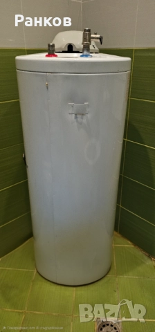 Неръждаем бойлер Елдом 80 литра  с лява серпентина, снимка 3 - Бойлери - 52750966