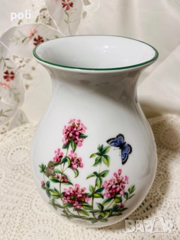 порцеланова ваза , снимка 6 - Вази - 51598314