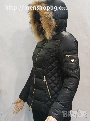 Дамско яке с естествен пух код 16 - 3, снимка 2 - Якета - 51839143