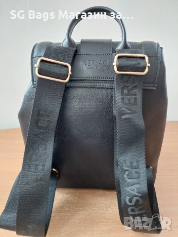 Versace дамска чанта тип раница дамска раница дамска раничка код 218, снимка 12 - Раници - 43945960