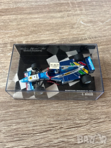 1/43 MINICHAMPS BENETTON RENAULT B197 Silverstone GP 1997 Alex Wurz