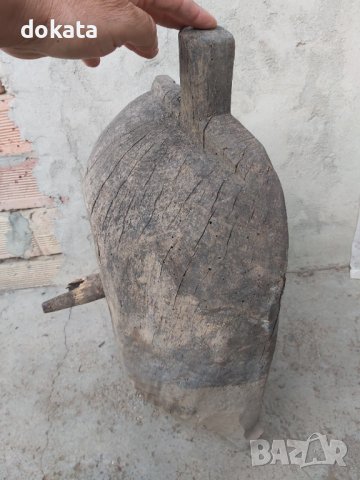 Стара дървена фуния., снимка 6 - Други ценни предмети - 38265066