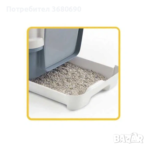 Закрита котешка тоалетна CATHY CLEVER & SMART, снимка 2 - За котки - 54218650