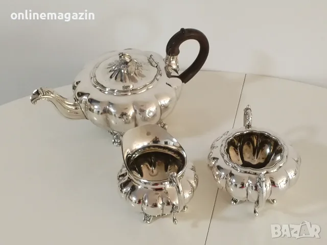 Продавам посребрени прибори от 1881 година , снимка 6 - Антикварни и старинни предмети - 55778181