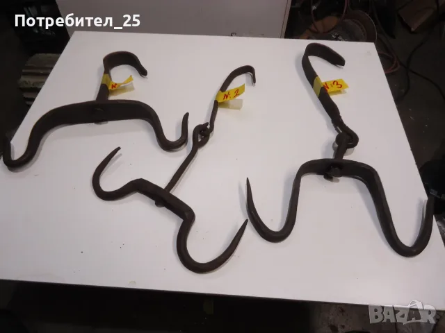 Ковани куки-ченгели, снимка 15 - Други ценни предмети - 53240433