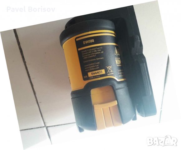 Лазер DEWALT, снимка 3 - Измервателни инструменти - 30073313