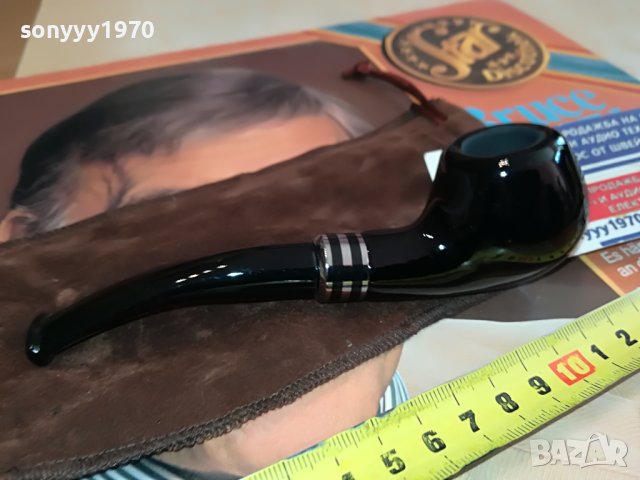 ЛУЛА-ЛУКСОЗНА ГЛАНЦОВА С ЛОГО И КЕЙС 1304231040, снимка 11 - Лули - 40355069