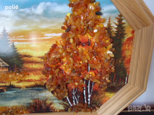 картина с кехлибар , снимка 3 - Картини - 44508485