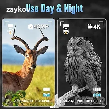 бинокъл за нощно виждане, 4K 48MP 2500mAh

, снимка 2 - Екипировка - 48468308