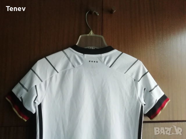 Германия Адидас оригинална детска тениска футболна фланелка 9-10г Germany Adidas , снимка 3 - Детски тениски и потници - 52987953