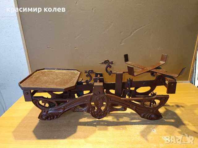 стар немски кантар за декорация, снимка 7 - Антикварни и старинни предмети - 48894426