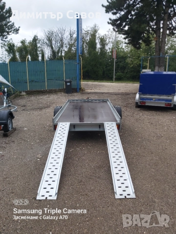 Туристическо ремарке REPO с пътеки до 750kg., снимка 2 - Ремаркета - 52225063
