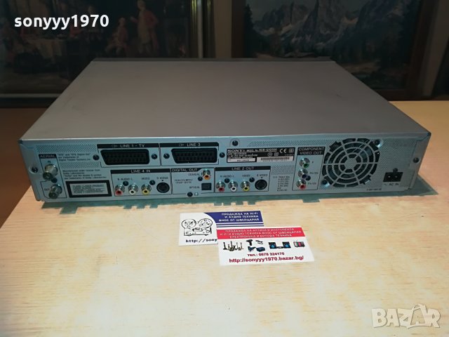 sony rdr-gxd500 dvd recorder-made in japan, снимка 11 - Ресийвъри, усилватели, смесителни пултове - 29086493