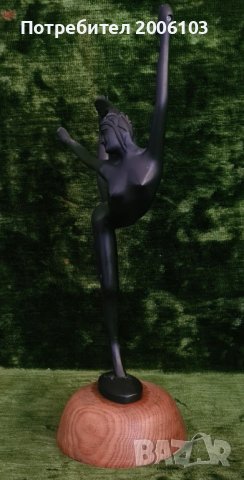 Метална статуетка женска фигура , снимка 6 - Статуетки - 38729786