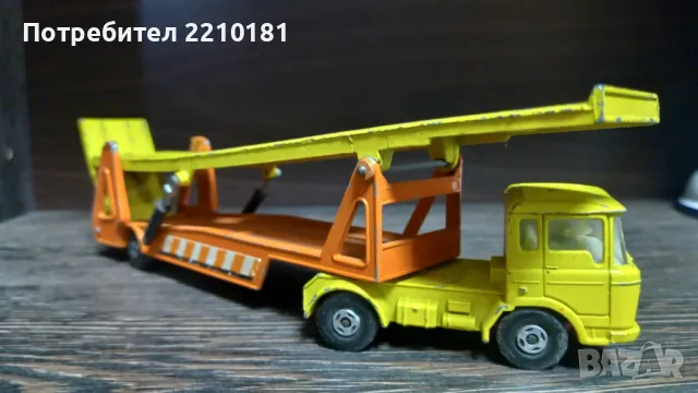 Количка MATCHBOX автовоз, снимка 2 - Коли, камиони, мотори, писти - 47924781