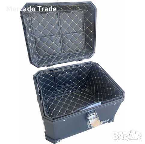 Куфар за мотор Mercado Trade, 30л., Водоустойчив, Черен, снимка 3 - Аксесоари и консумативи - 53978865