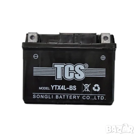 AGM акумулатор за мотор 12 V 4 Ah 50 A десен плюс, снимка 2 - Аксесоари и консумативи - 55866523
