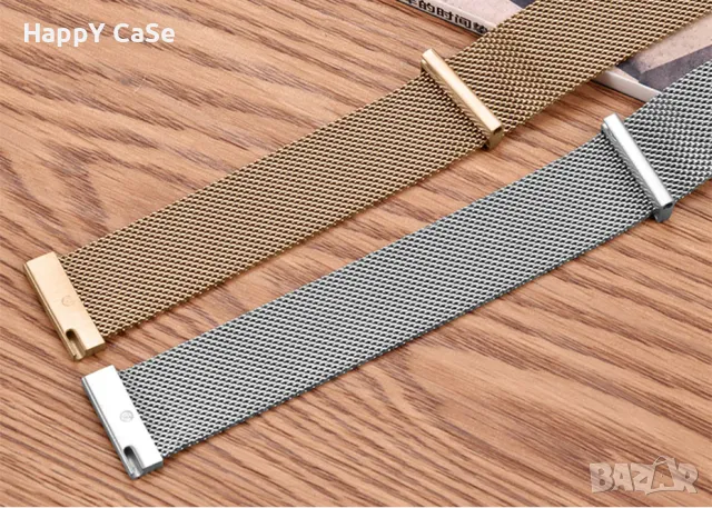 MILANESE LOOP Каишка за смарт часовник Huawei Watch/Samsung/Xiaomi/Garmin/Amazfit/Casio/Honor, снимка 12 - Каишки за часовници - 47890734