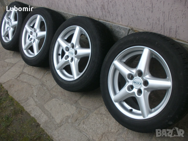 15 цола 5 х 100 мм 4 бр лети джанти - Dotz Germany ! - VW,Audi,Seat,Skoda,Toyota,Subaru !, снимка 5 - Гуми и джанти - 53915273