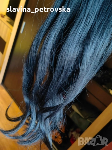 Естествена индийска коса висок клас черна, снимка 3 - Аксесоари за коса - 52905780