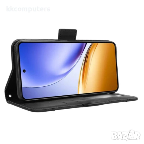 Realme 14 5G / 14T 5G Magnetic Wallet Кожен Калъф и Протектор, снимка 9 - Калъфи, кейсове - 50652790