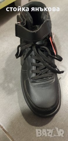 Продавам черни високи кецове Nike/Найк, снимка 2 - Кецове - 38578003