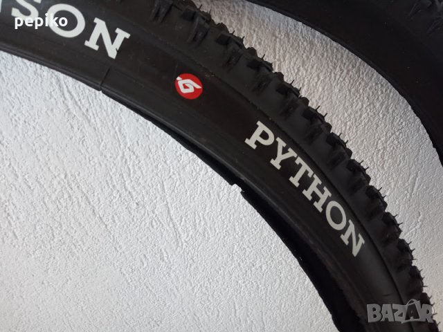 Продавам колела внос от Германия НОВИ оригинални гуми предна и задна HUTCHINSON PYTHON 26 х 2,00, снимка 9 - Части за велосипеди - 30462000