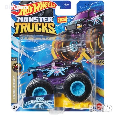 Kамион HOT WHEELS Monster Trucks - Electric BIG FOOT