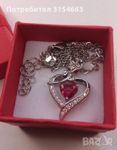 Колие с кристали , снимка 5 - Колиета, медальони, синджири - 51682078