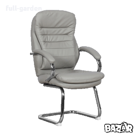 Посетителски стол Carmen 6154 - черен, снимка 4 - Столове - 17941192