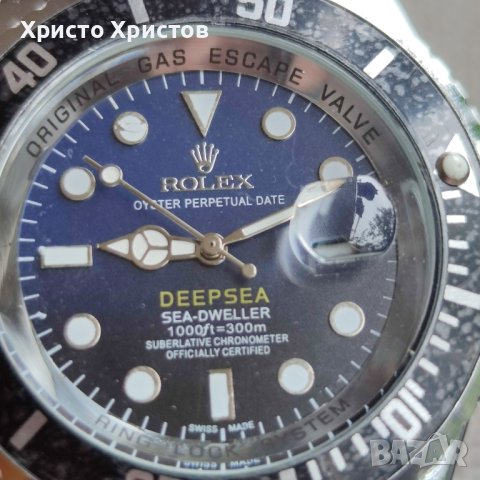 Мъжки часовник ROLEX DEEPSEA , снимка 3 - Мъжки - 42061983