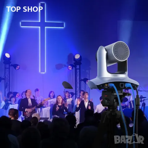 Chameye 4K PTZ камера,20x оптично увеличение,USB3.0/HDMI/LAN/PoE, C420, снимка 9 - Камери - 49457637