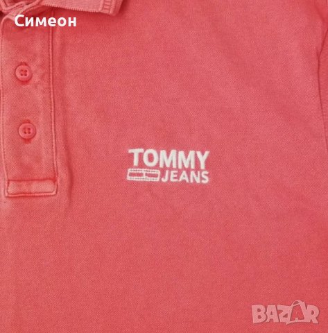 Tommy Hilfiger оригинална тениска S памучна поло фланелка, снимка 3 - Тениски - 37339877