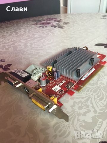 Видеокарта AMD Radeon ASUS HD 3450 , снимка 6 - Видеокарти - 34322348