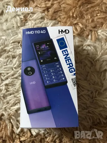Телефон HMD 110 4G TITANIUM - Чисто Нов!