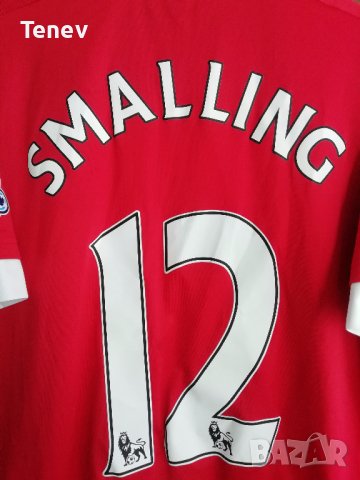 Manchester United Smalling Adidas Premier League оригинална фланелка тениска Манчестър Юнайтед, снимка 3 - Тениски - 38035673
