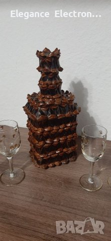 Комплект за Ракия ръчно изработен, снимка 5 - Сервизи - 38095286