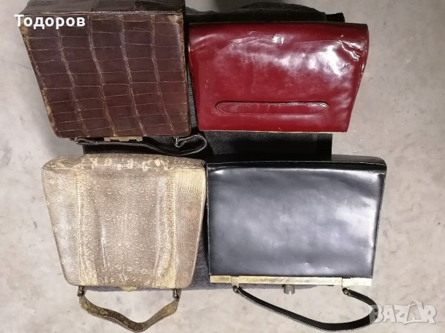 Ретро дамски чанти винтидж 40 те години, снимка 1 - Чанти - 30715411