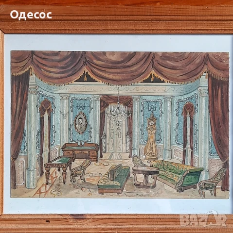 Стара картина на худ.Евгений Ващенко 1887-1979г., снимка 5 - Антикварни и старинни предмети - 50488063