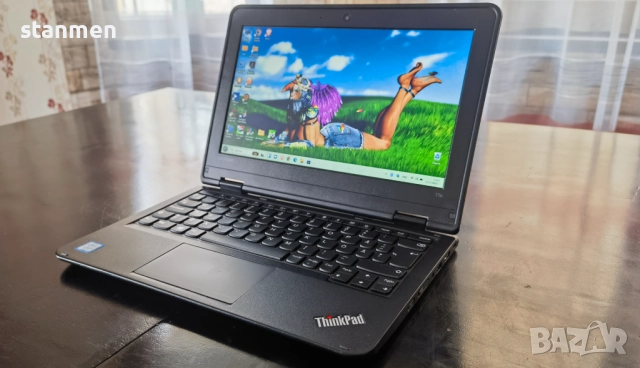 Продавам Гаранционен Lenovo Yoga 11e/мат11.6сKам/4х2.4ghzThr/8gbDDR4/SSD256gb/7ч.Бат  , снимка 1