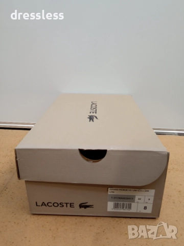 LACOSTE Esparre Premium 119 Navy, снимка 6 - Кецове - 52622401